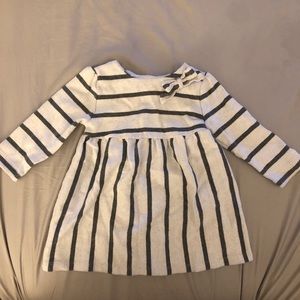 Gap 12-18m striped dress